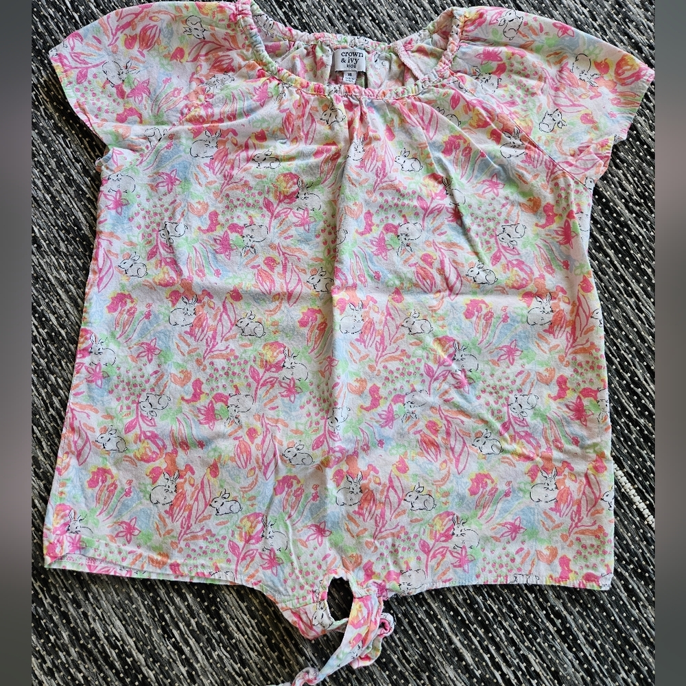 Crown & Ivy Girls summer top (XL) - Picture 2 of 6